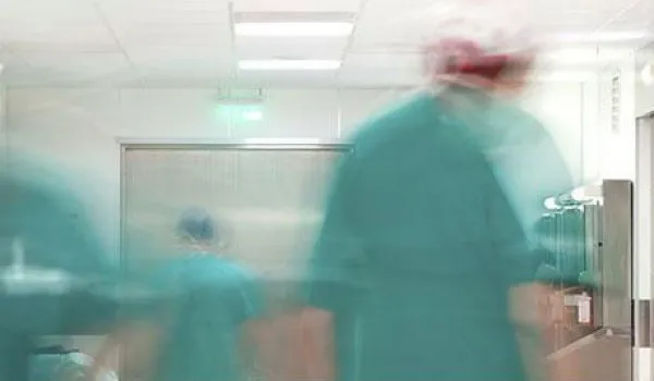 Image of Fast paced hospital environment