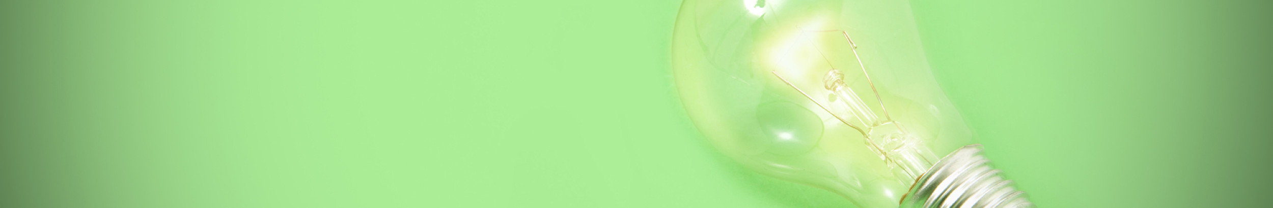 lightbulb green background