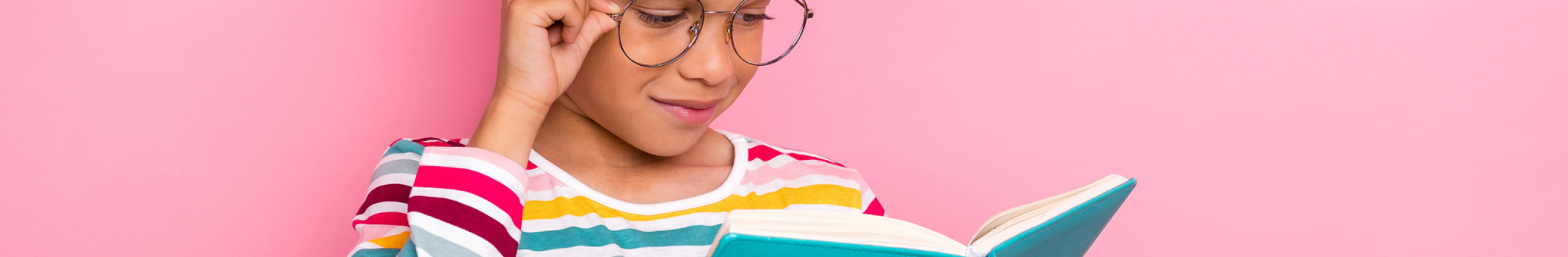 boy reading a book