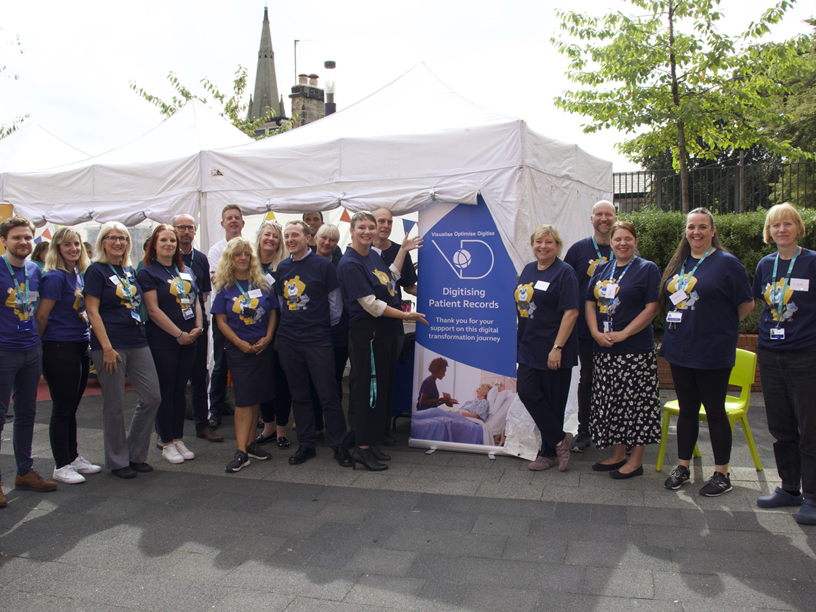 Paper Picnic event at Sheffield Children’s Hospital